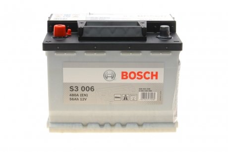 Акумуляторна батарея 12В/56Ач/480А BOSCH 0 092 S30 060