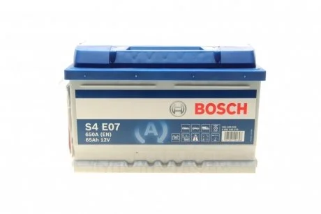 Акумуляторна батарея 12В/65Ач/650А BOSCH 0 092 S4E 070