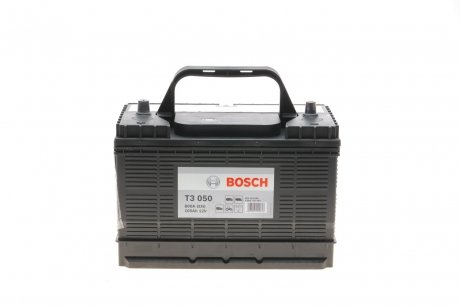 Акумулятор 105Ah-12v (T3050) (330x172x240),L,EN800 клеми по центру BOSCH 0 092 T30 500 (фото 1)