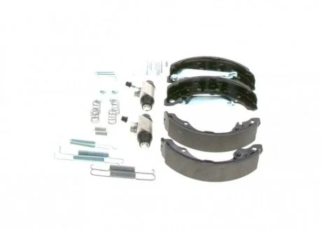 Гальмівні колодки бараб. + кол.цил. SUPER PRO VAG 80/Arosa/Golf/Lupo \&#039;\&#039;R \&#039;\&#039;1,0-1,8 \&#039;\&#039;86-05 BOSCH 0204113590 (фото 1)