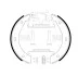 Brake Shoe Set BOSCH 0204113804 (фото 5)