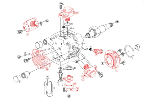ПНВТ відновлена Hyundai i-30 07-12, Hyundai Accent 06-10, Kia Sportage 10-15 BOSCH 0445010206