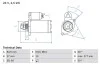 Стартер BOSCH 0 986 013 390 (фото 1)