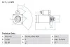 Стартер BOSCH 0 986 020 860 (фото 1)
