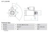 Стартер BOSCH 0 986 021 590 (фото 1)