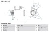 Стартер BOSCH 0986022240 (фото 1)