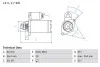 Стартер BOSCH 0986022240 (фото 1)