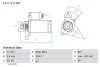 Стартер BOSCH 0 986 022 720 (фото 1)