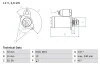 А_Стартер 12В 2,5 кВт MERCEDES Sprinter/Vito OM651 0986024530