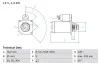 Стартер BOSCH 0 986 026 220 (фото 1)