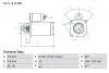 Стартер BOSCH 0 986 027 000 (фото 1)