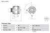 Генератор BOSCH 0986038390 (фото 1)