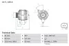 Генератор 14V 140A Audi A4/A6/VW Passat 2.5 Tdi 01-05 BOSCH 0 986 044 470 (фото 1)