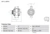 Генератор BOSCH 0 986 046 180 (фото 1)