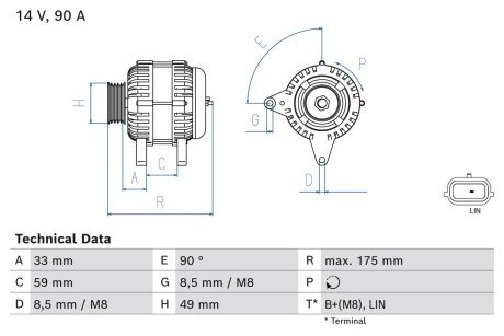 WARTOЊЖ WYMIANY PROGRAMU BX BOSCH 0986085170