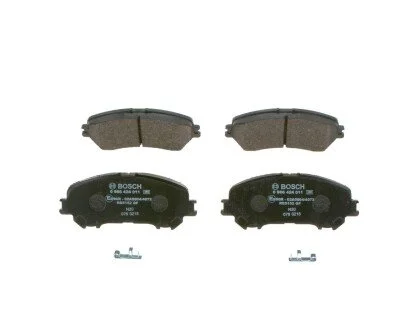 Тормозные колодки, дисковые BOSCH 0 986 424 011 (фото 1)