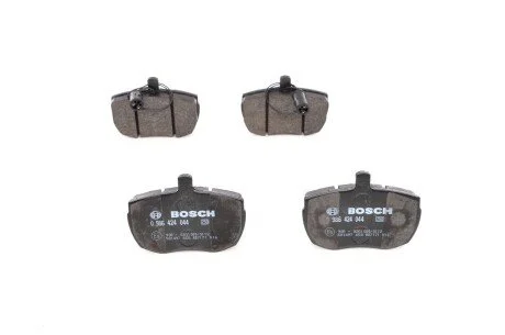 Гальмівні колодки, дискові BOSCH 0 986 424 044 (фото 1)