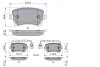 KLOCKI HAM. BENTLEY CONTINENTAL GS 6.0 11- BOSCH 0986424057 (фото 7)