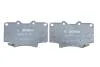 Тормозные колодки дисковые TOYOTA Land Cruiser 4.2, 4.5i 24V BOSCH 0986424134 (фото 4)