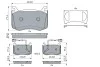 Тормозные колодки, дисковые BOSCH 0986424385 (фото 5)