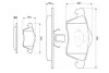 Гальмівні колодки, дискове гальмо (набір) BOSCH 0986424402 (фото 1)