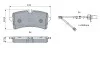 Тормозные колодки, дисковые BOSCH 0 986 424 404 (фото 5)