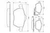 Гальмівні колодки, дискове гальмо (набір) BOSCH 0986424501 (фото 1)