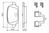Гальмiвнi колодки к-кт. BOSCH 0986424528 (фото 7)