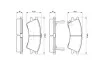 HYUNDAI Тормозные колодки Atos 98- BOSCH 0986424575 (фото 7)