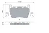 Гальмівні колодки, дискові BOSCH 0 986 424 605 (фото 5)