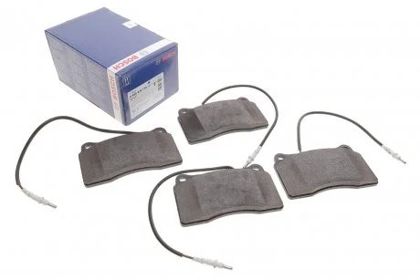 Колодки тормозные дисковые передние BOSCH 0986424738