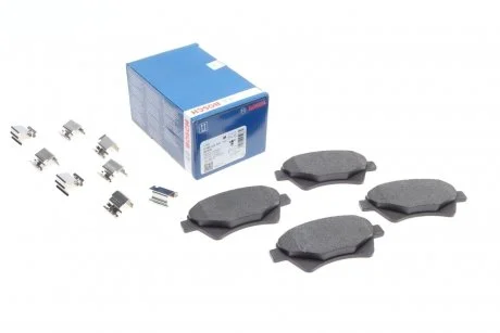 Тормозные колодки дисковые перед. Renault Megane II/Scenic II/Grand Scenic II BOSCH 0 986 424 785