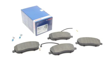 Колодки гальмівні дискові BOSCH 0986424789