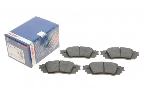 Колодки тормозные дисковые передние BOSCH 0986424840