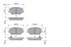 Колодки тормозные дисковые передние BOSCH 0986424841 (фото 5)