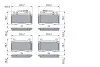 Гальмівні колодки, дискові BOSCH 0986424851 (фото 1)