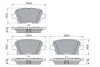 Гальмівні колодки, дискові BOSCH 0986424872 (фото 7)