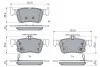 Тормозные колодки, дисковые BOSCH 0986424879 (фото 5)