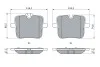 Гальмівні колодки, дискові BOSCH 0986424923 (фото 5)