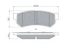 KLOCKI HAM./TYЈ/ CHEVROLET LACETTI 07- BOSCH 0986460007 (фото 5)