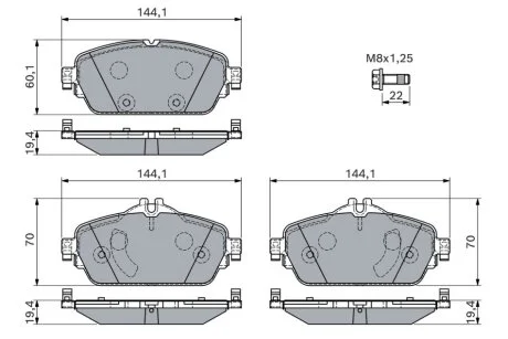 Автозапчасть BOSCH 0986460128