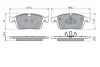 ДИСКОВІ КОЛОДКИ 0 986 460 131 BOSCH 0986460131 (фото 1)
