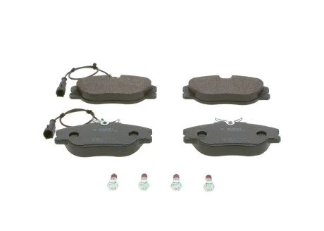 Гальмівні колодки, дискове гальмо (набір) BOSCH 0986460942
