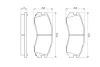 Тормозные колодки, дисковые BOSCH 0 986 460 984 (фото 5)