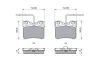 Тормозные колодки, дисковые BOSCH 0 986 461 130 (фото 5)