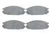 BOSCH Тормозные колодки диск. задн.NISSAN Patrol 2.8TD/4,2i 0986461133