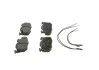 Тормозные колодки перед. (с датч.) PEUGEOT 106 -96. RENAULT 19 1,6. BOSCH 0986461763 (фото 4)
