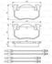 BOSCH Тормозные колодки диск.передн.(с датч.)CITROEN,RENAULT 0986466350