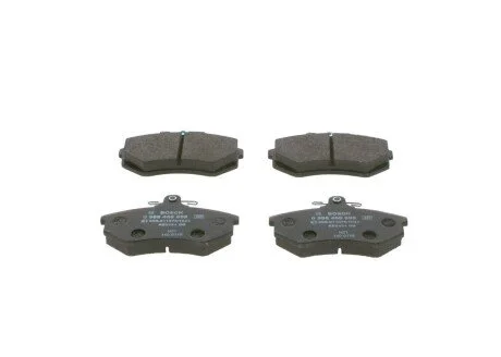 Гальмівні колодки, дискове гальмо (набір) BOSCH 0986466698