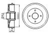 BOSCH RENAULT гальмівний барабан задній LAGUNA 94- 0986477121